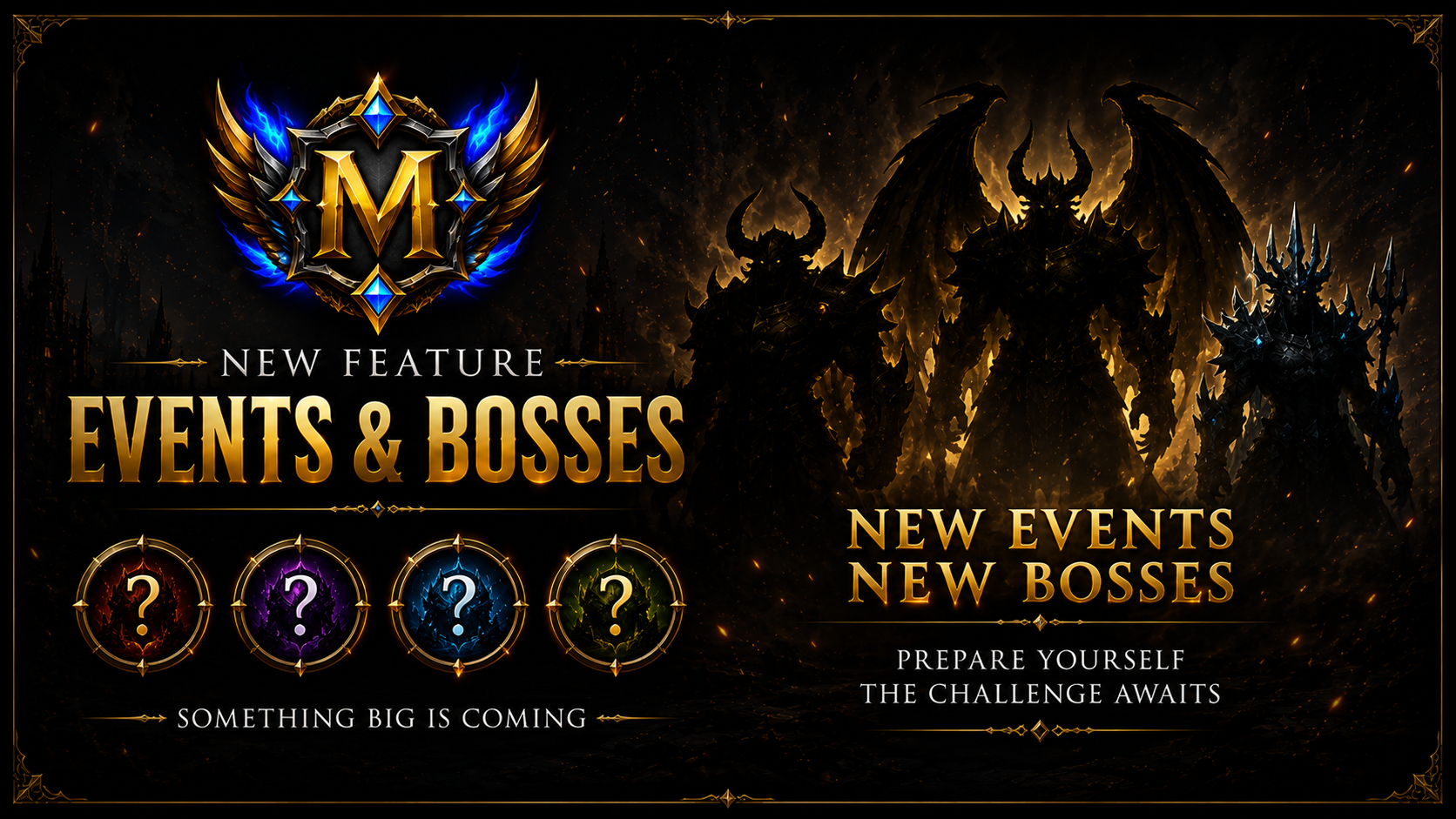 New Events & Bosses
